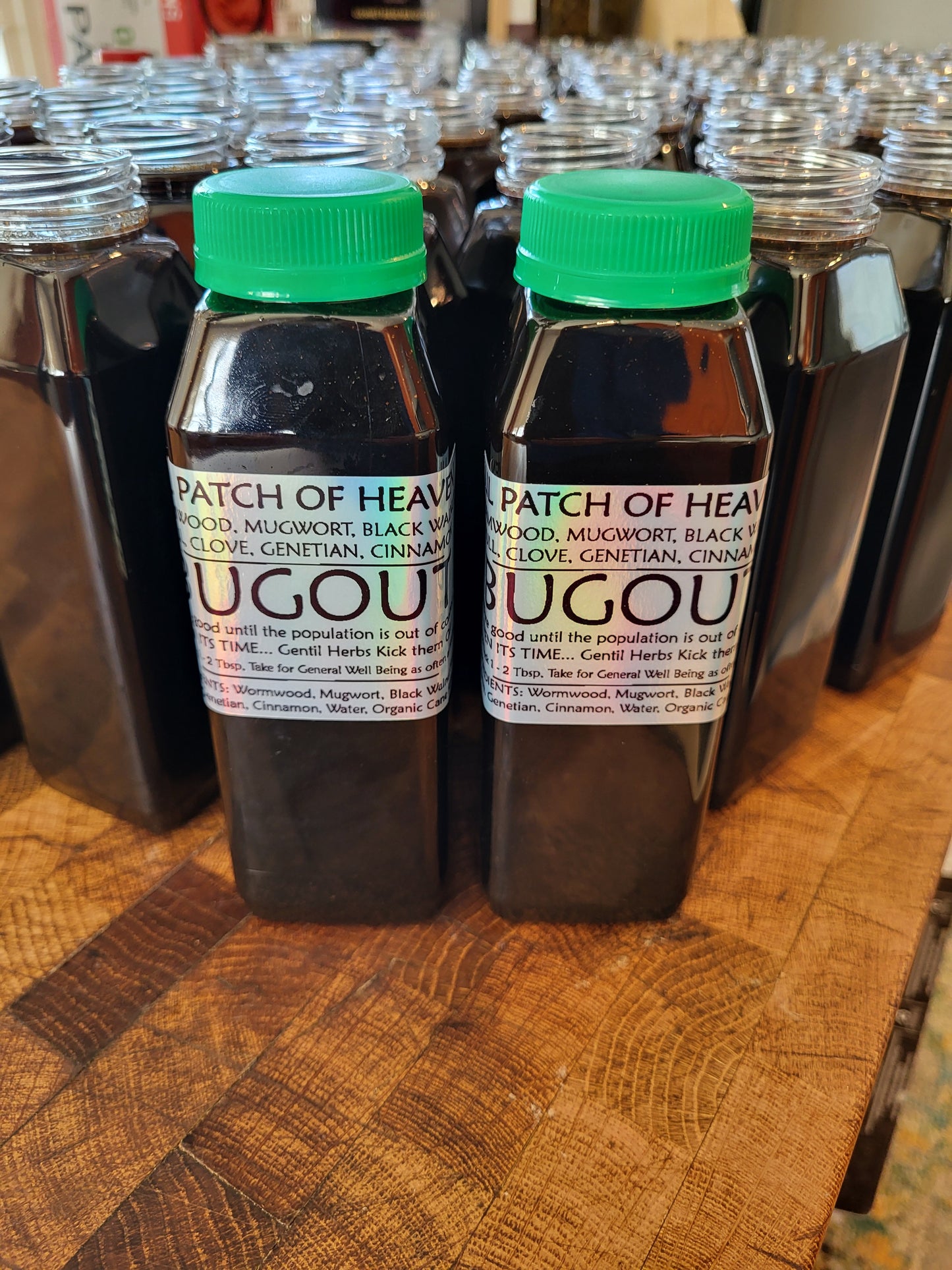 BUGOUT- Parasites Clean Out- Organic Herbal Syrup - 10 Ounces SHIPS FREE