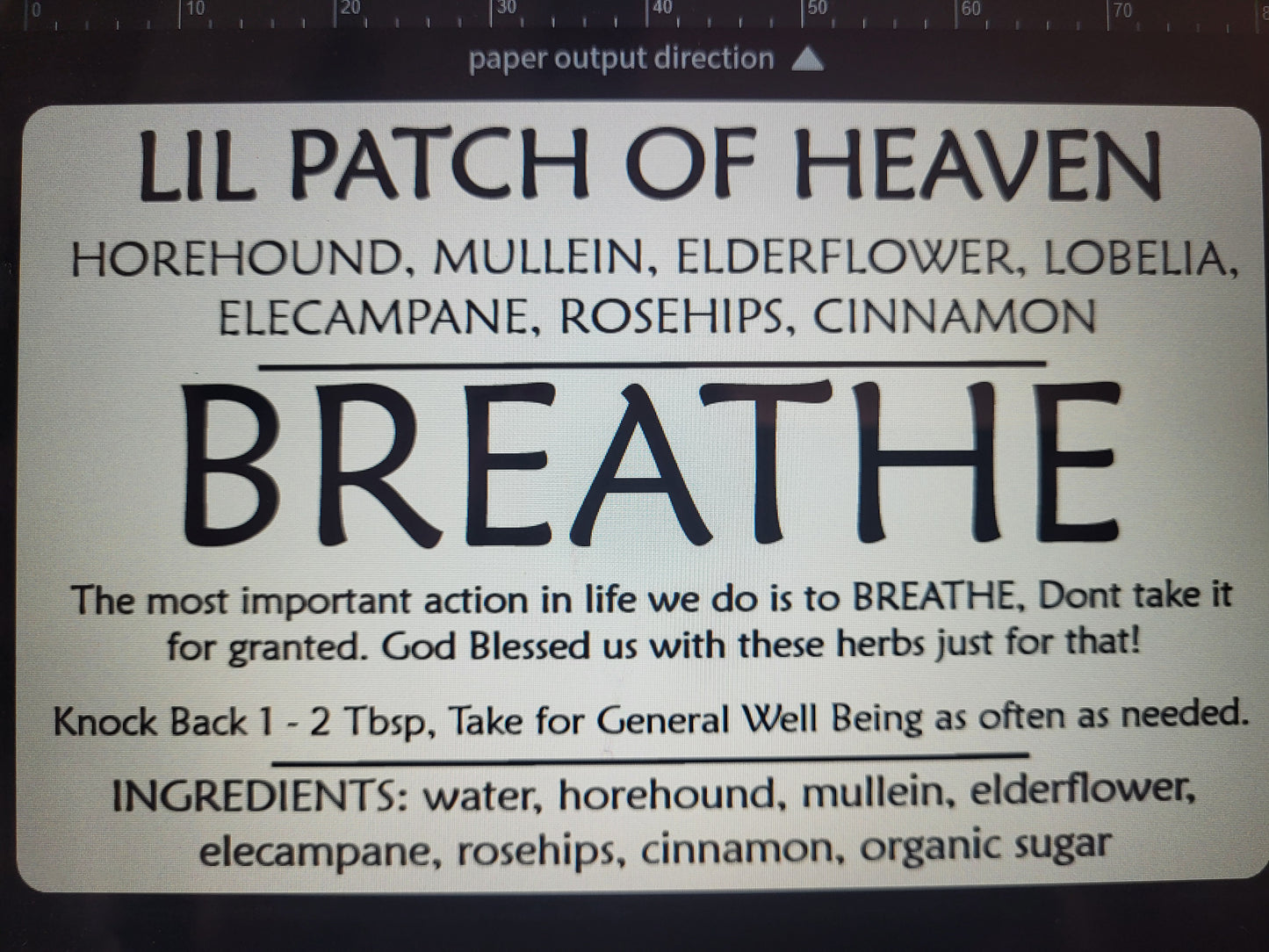 BREATHE Organic Syrup " used to be called Throat Coat & Lung Rescue" - 10 Ounces SHIPS FREE
