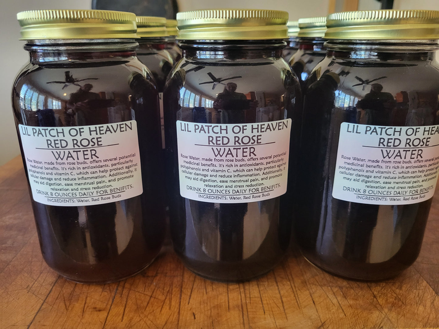 Rose Water Organic - 32 Ounces SHIPS FREE