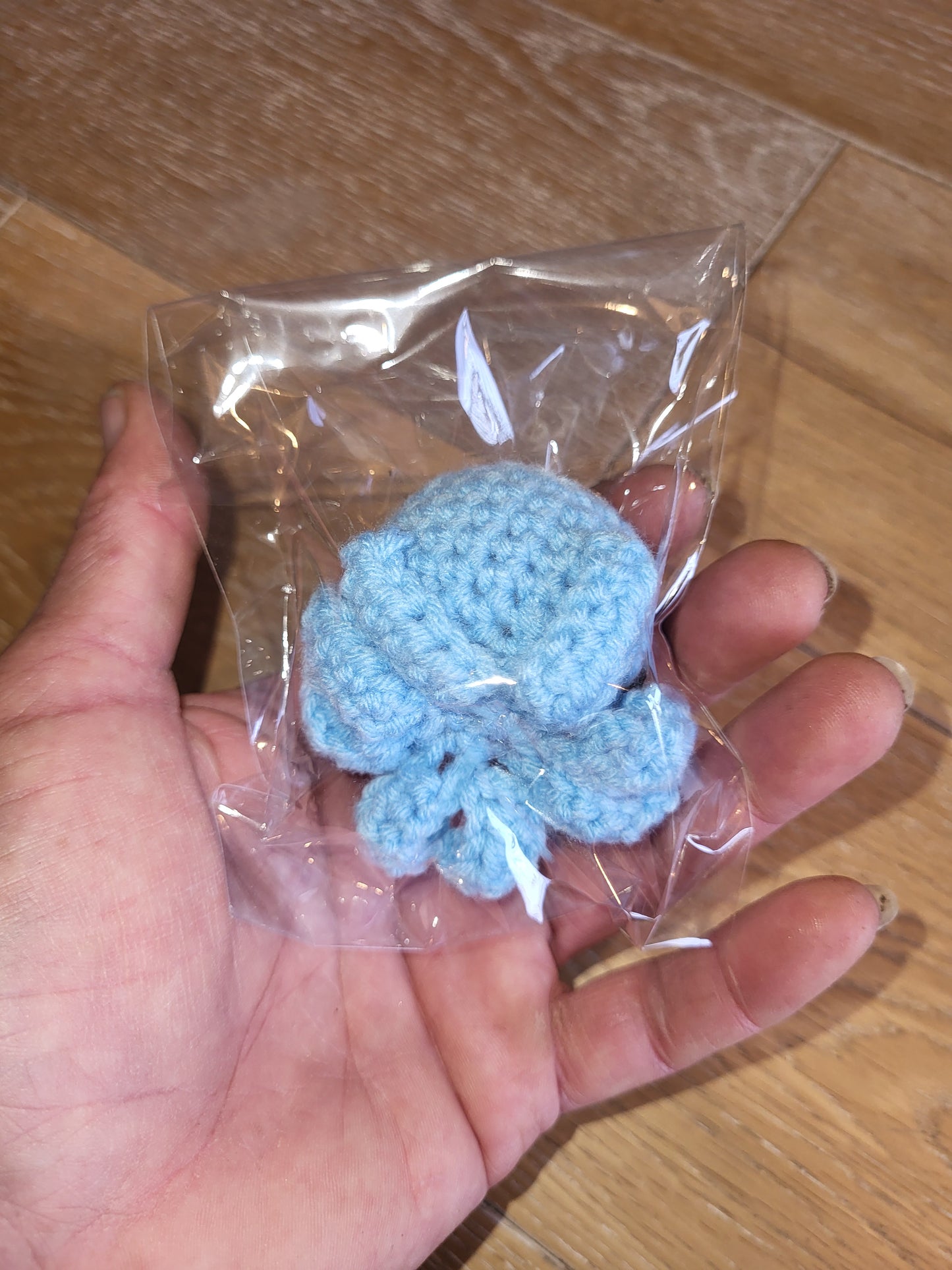 BABY OCTOPUS-Toddler Teething- Help Kids Crocheting-FREE SHIP