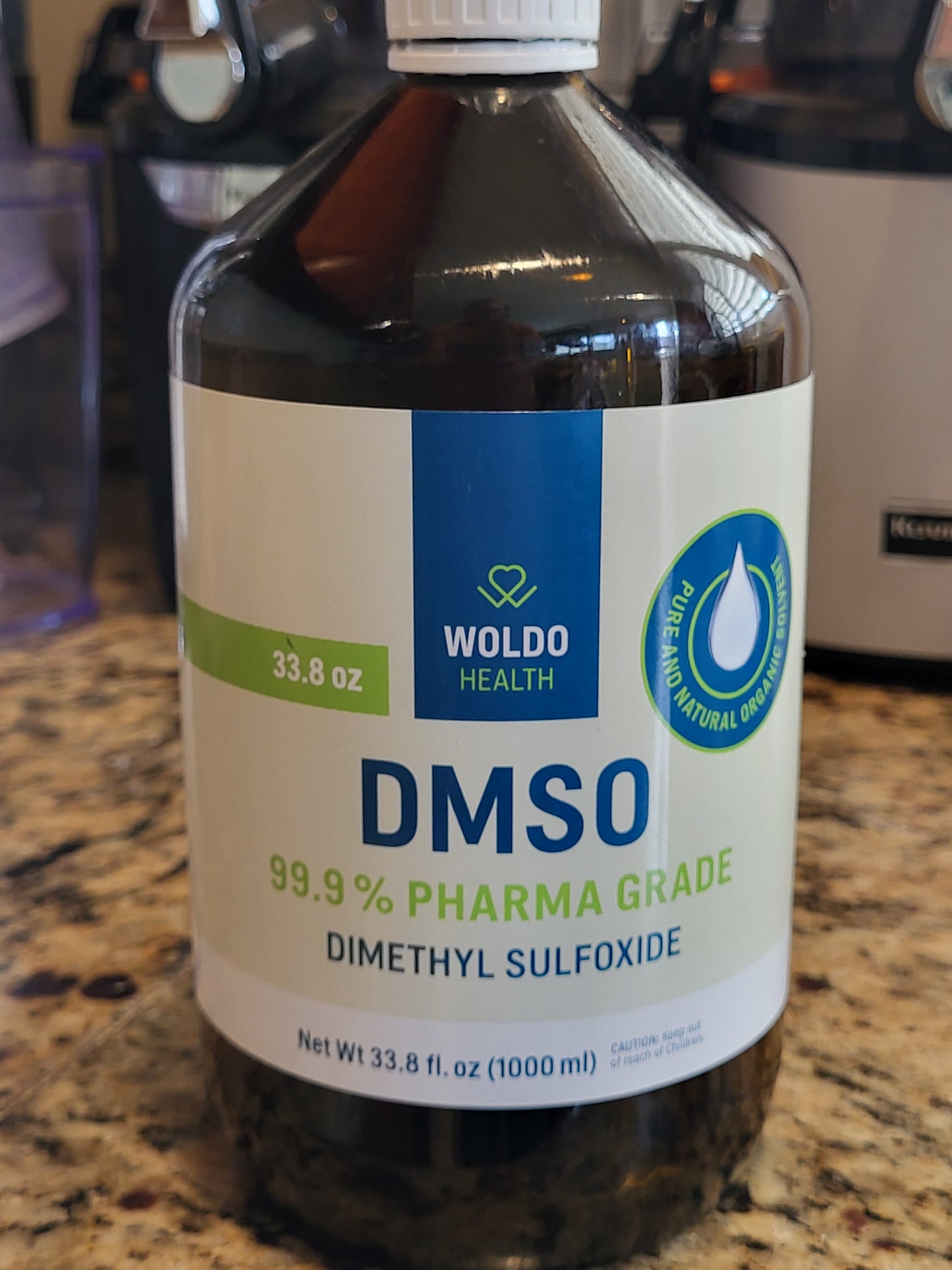 Medicinal PURE DMSO with PURE LANOLIN in Glass - 70% DMSO 30% LANOLIN - 4 Oz SHIPS FREE