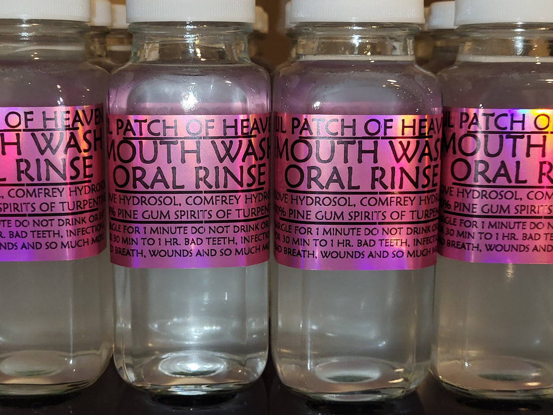 Natural Oral Health: The Case for Turpentine Mouthwash