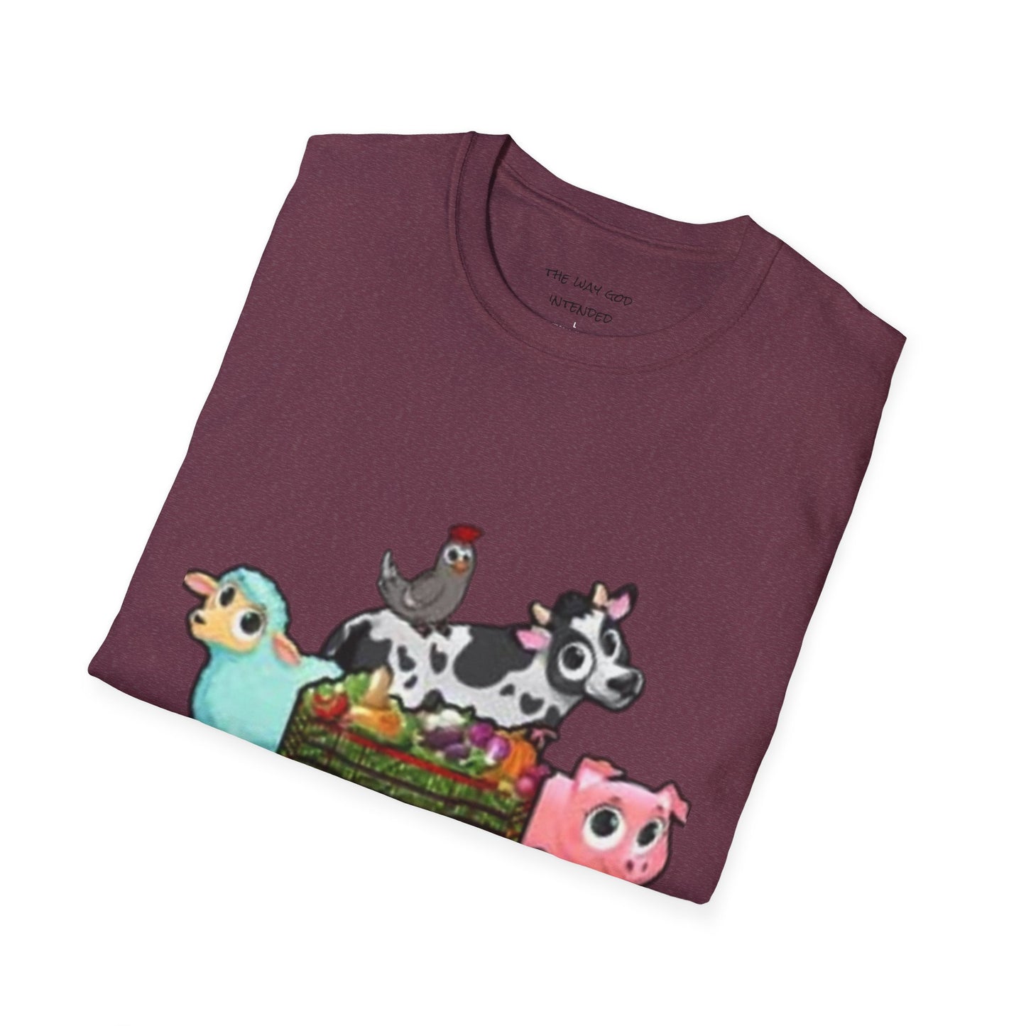 Unisex Graphic T-Shirt, Lil Patch of Heaven Shirt, Farm Theme Gift, Fun Farmhouse Apparel