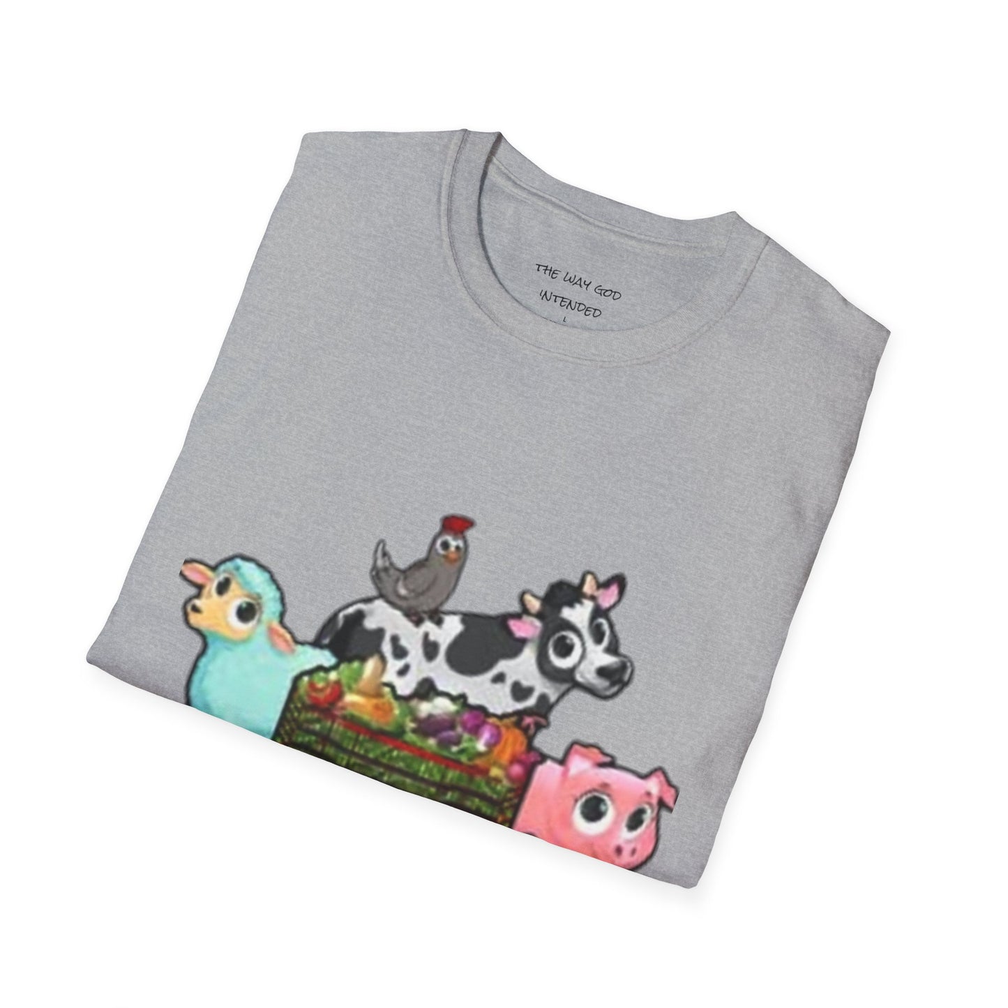 Unisex Graphic T-Shirt, Lil Patch of Heaven Shirt, Farm Theme Gift, Fun Farmhouse Apparel