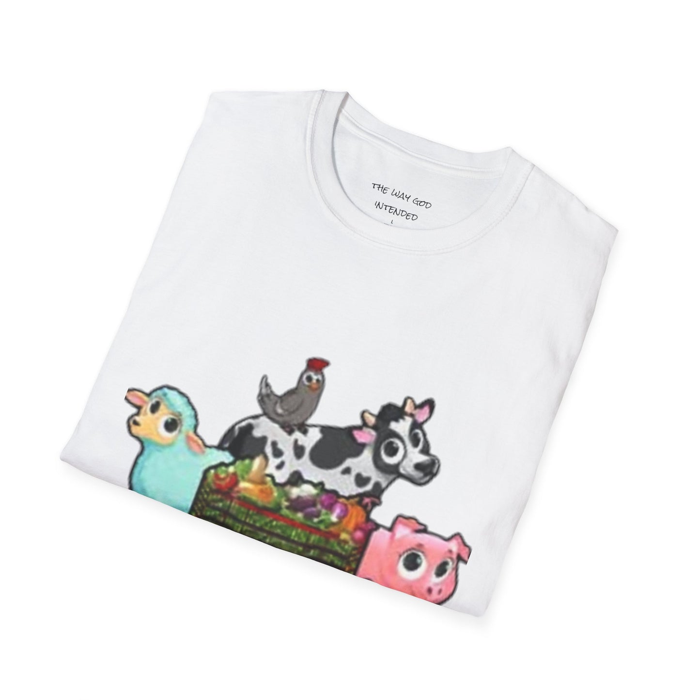 Unisex Graphic T-Shirt, Lil Patch of Heaven Shirt, Farm Theme Gift, Fun Farmhouse Apparel