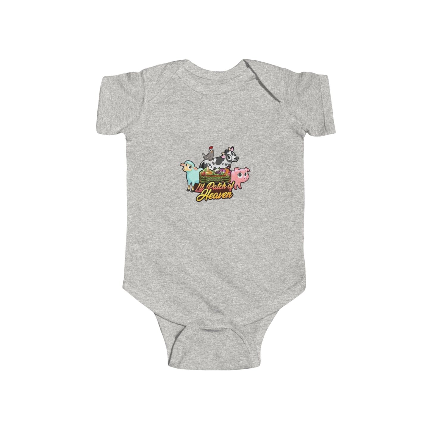 Cute Farm Animals Infant Bodysuit, Baby Shower Gift, Toddler Outfit, Animal Theme Apparel, Newborn Clothing, Cute Baby Clothes