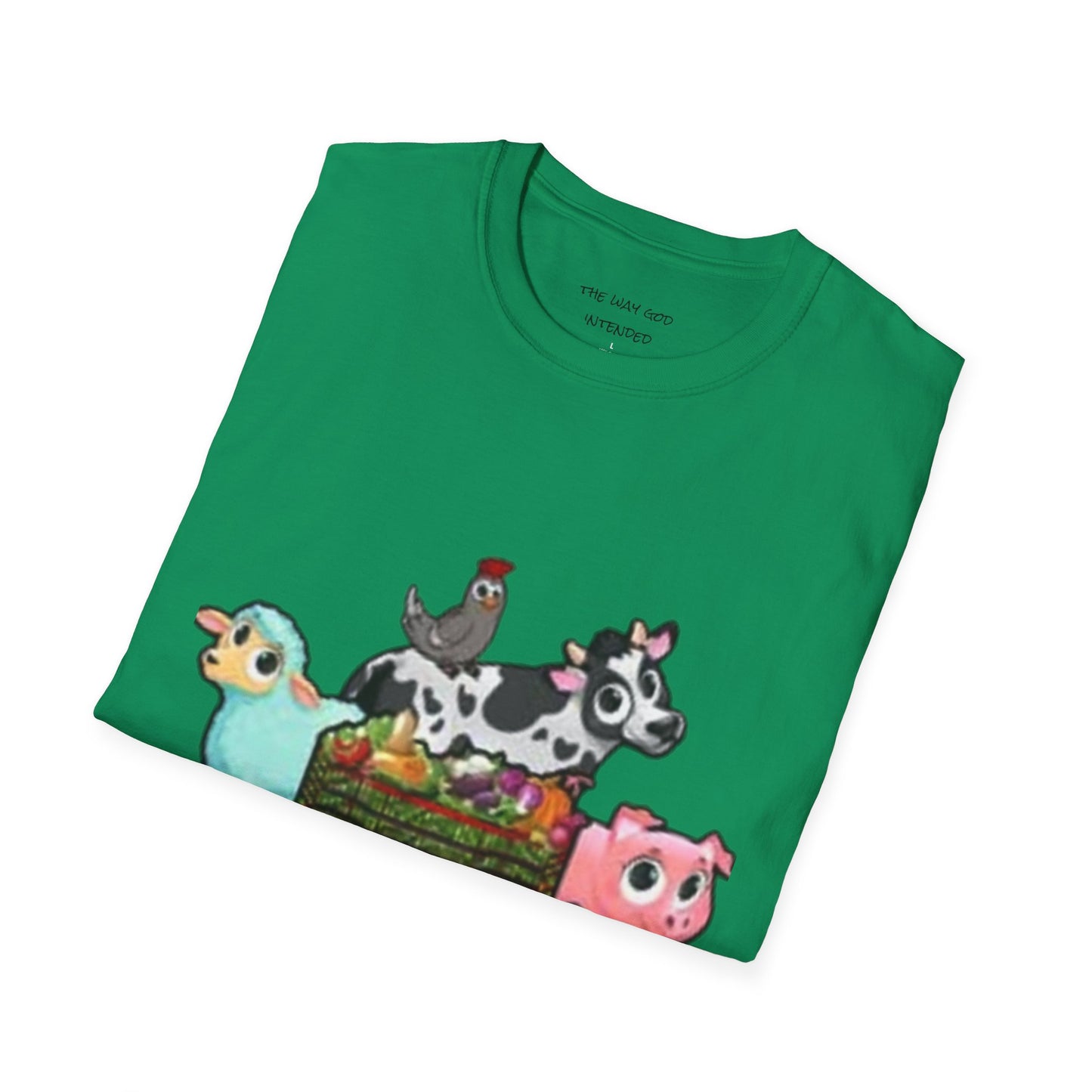 Unisex Graphic T-Shirt, Lil Patch of Heaven Shirt, Farm Theme Gift, Fun Farmhouse Apparel
