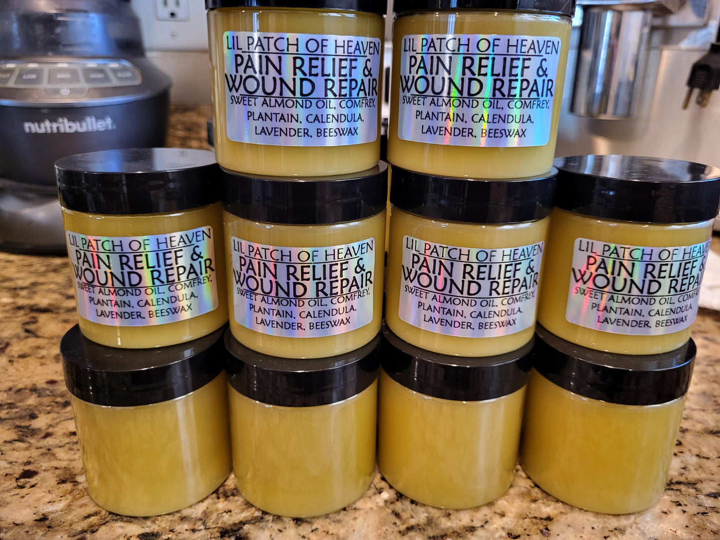 Organic Herbal Pain Relief  & Wound Repair Body Salve - 4 Oz SHIPS FREE