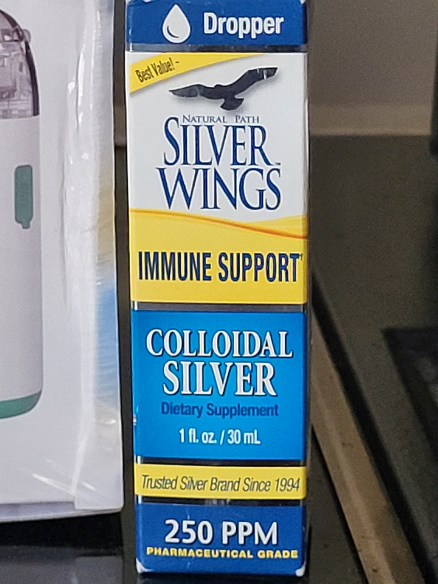 KIT... MESH NEBULIZER with Silver Wings 250ppm Collidial Silver & BREATHE Hydrosol - Mullein,  Bay Leaf, Clove, Cassia Cinnamon, Frankincense- 4 oz Sprayer SHIPS FREE