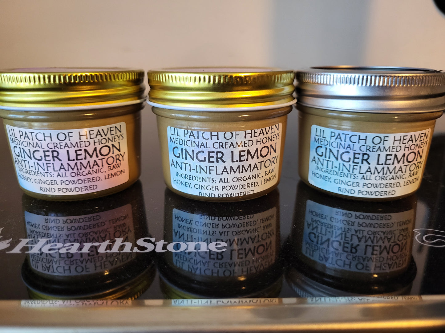 Anti- Inflammatory Creamed Honey - Ginger & Lemon - Medicinal 4oz SHIPS FREE