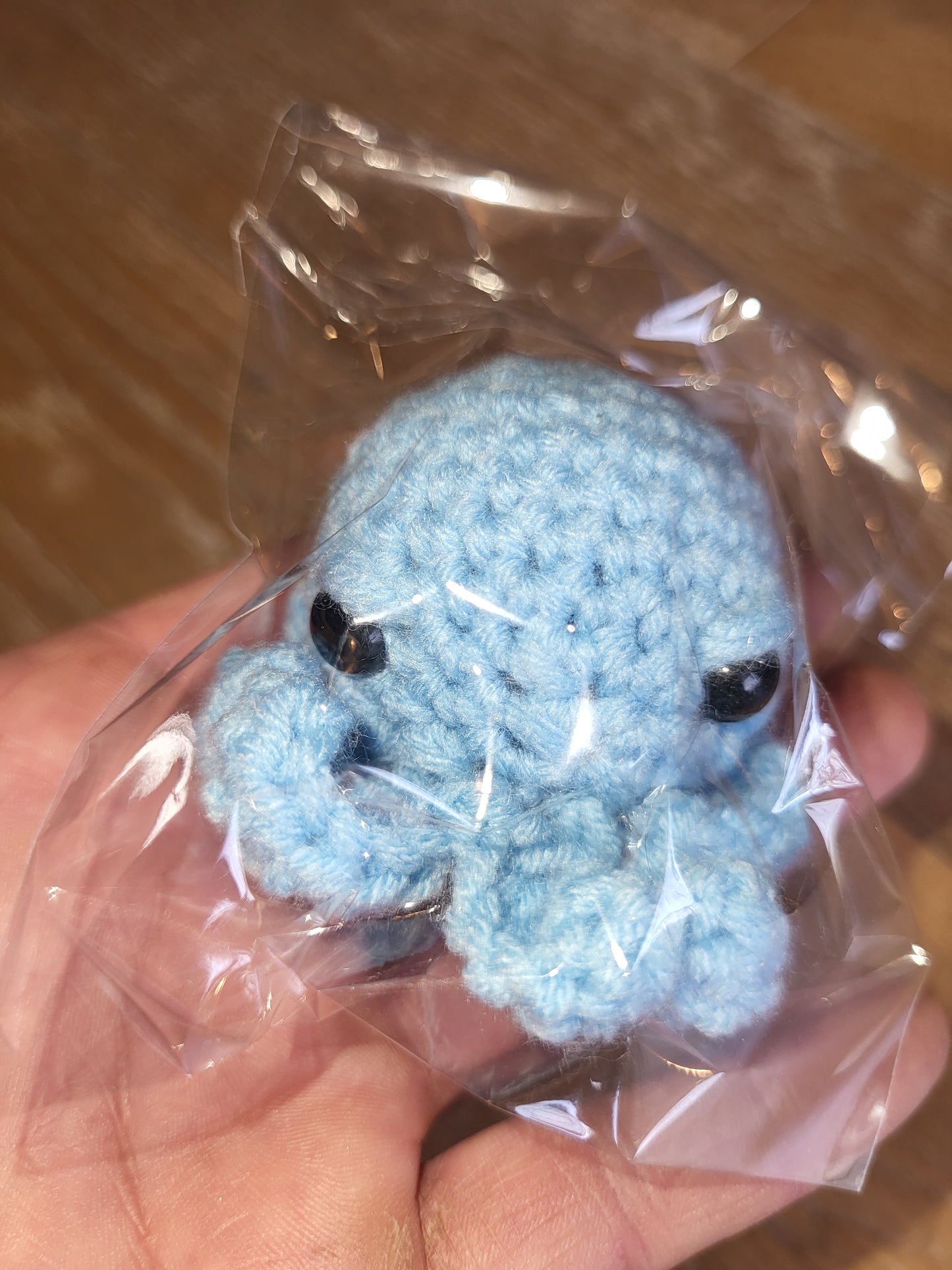 BABY OCTOPUS-Toddler Teething- Help Kids Crocheting-FREE SHIP