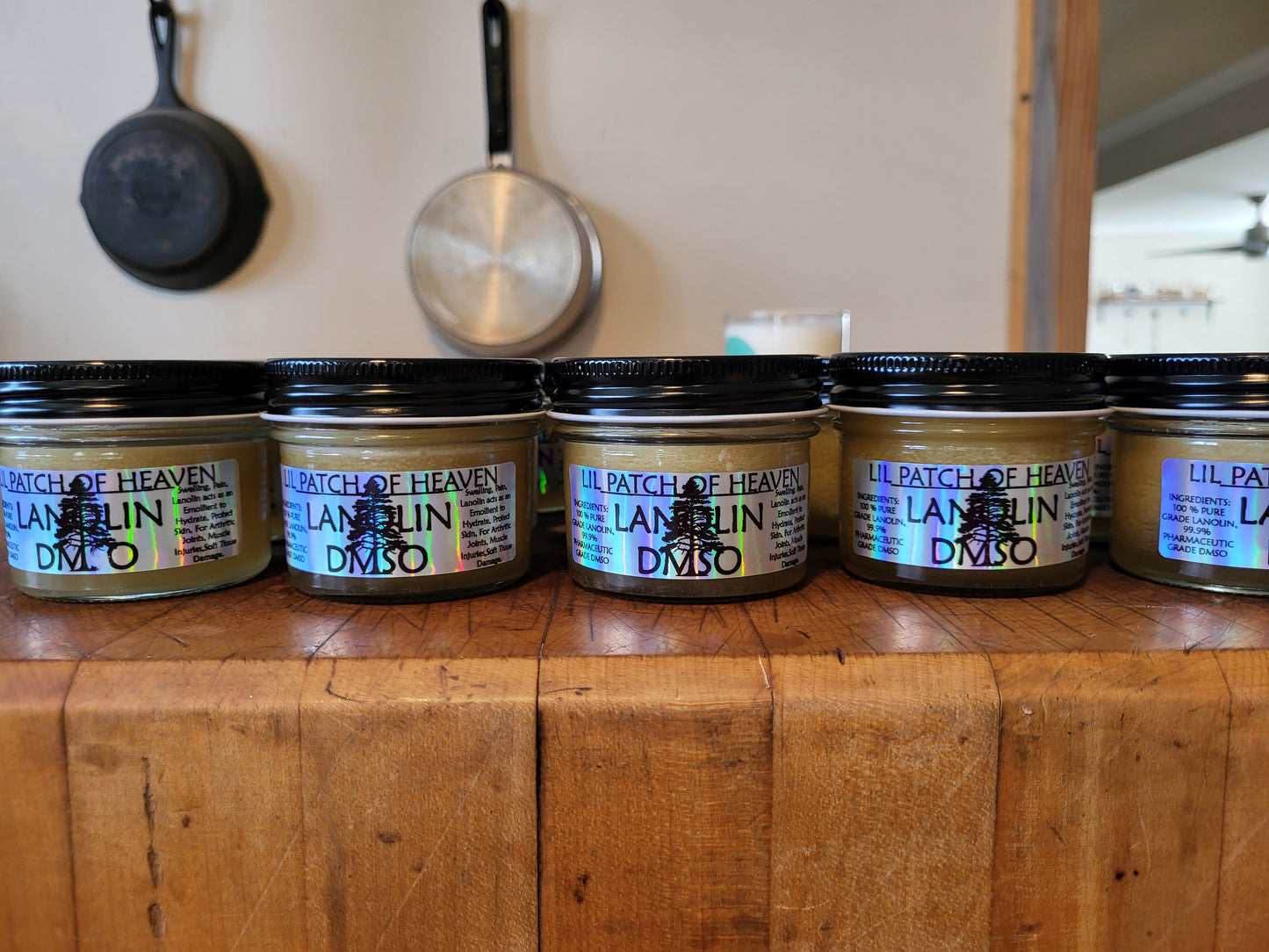 Medicinal PURE DMSO with PURE LANOLIN in Glass - 70% DMSO 30% LANOLIN - 4 Oz SHIPS FREE
