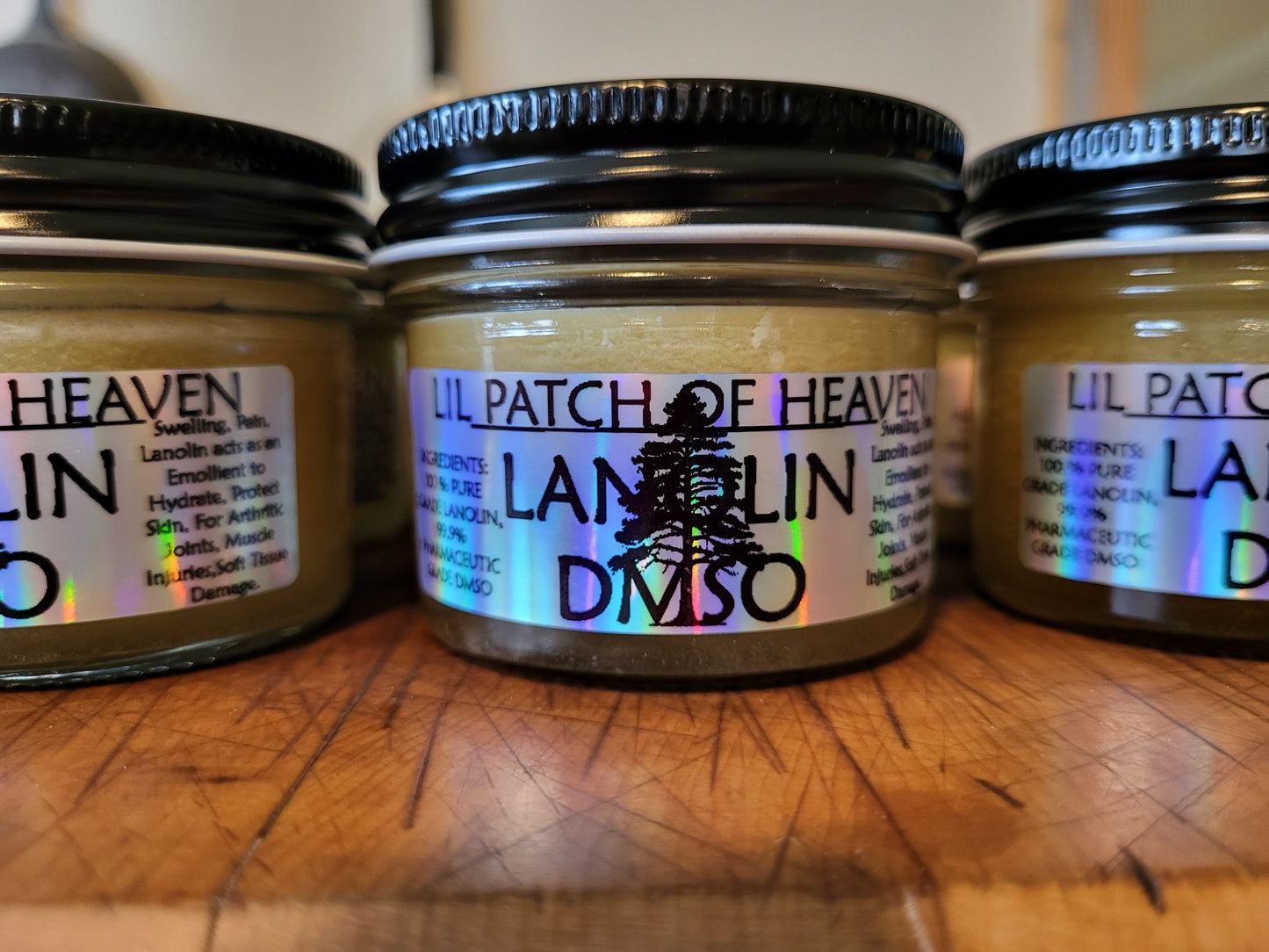 Medicinal PURE DMSO with PURE LANOLIN in Glass - 70% DMSO 30% LANOLIN - 4 Oz SHIPS FREE