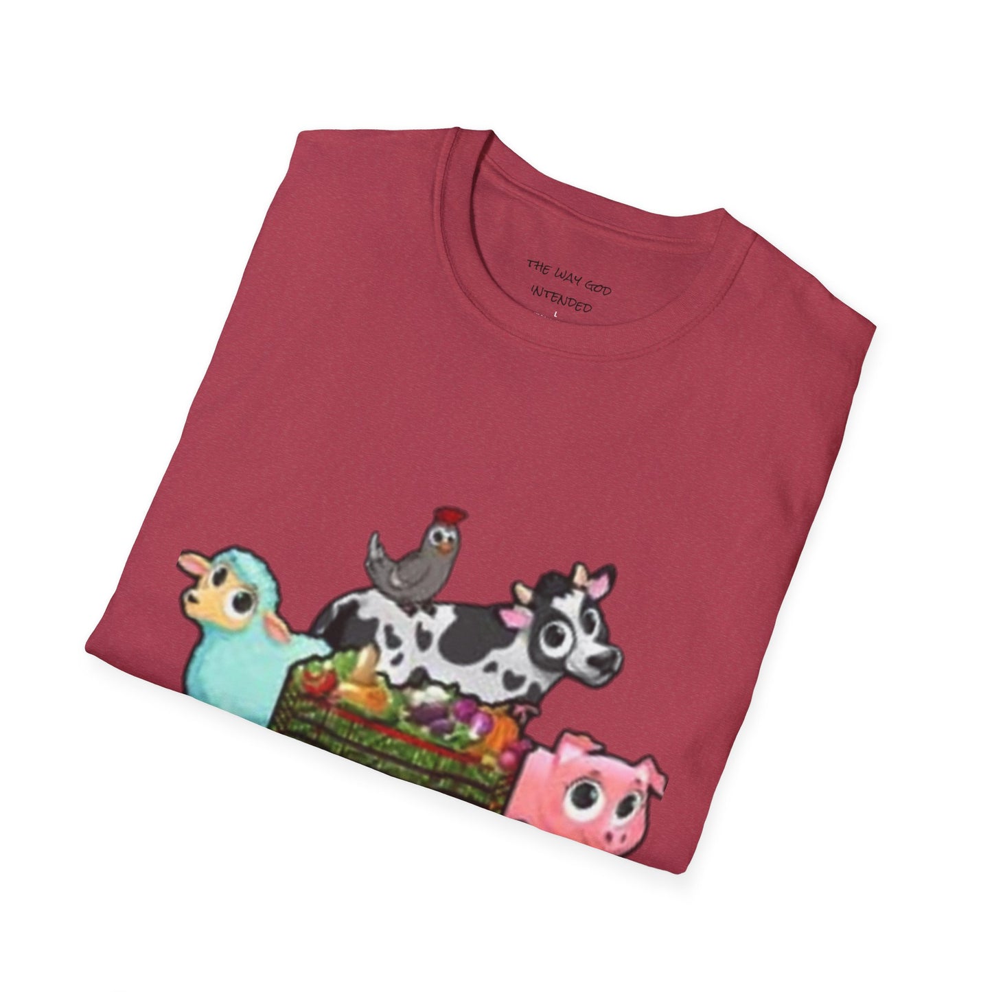 Unisex Graphic T-Shirt, Lil Patch of Heaven Shirt, Farm Theme Gift, Fun Farmhouse Apparel