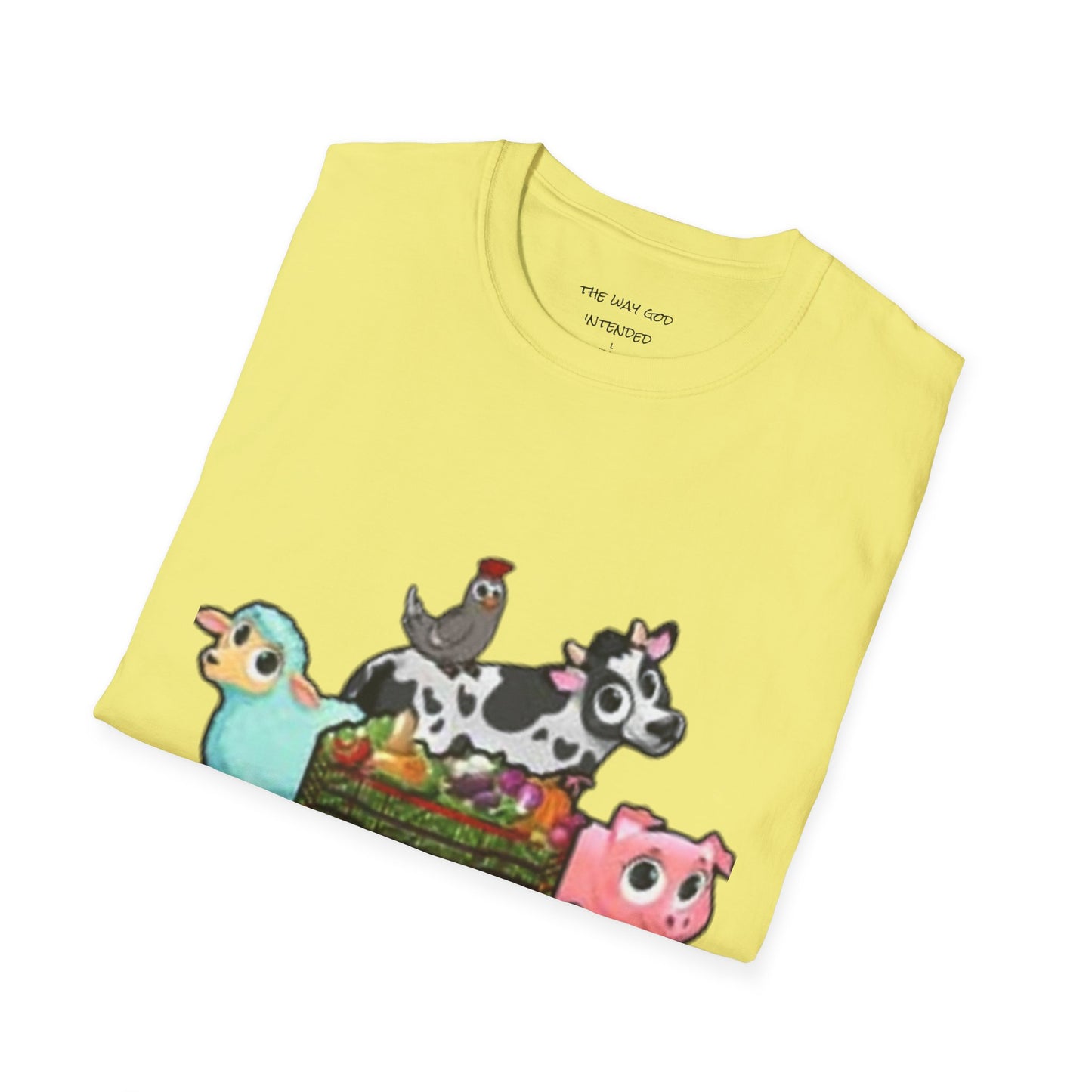 Unisex Graphic T-Shirt, Lil Patch of Heaven Shirt, Farm Theme Gift, Fun Farmhouse Apparel