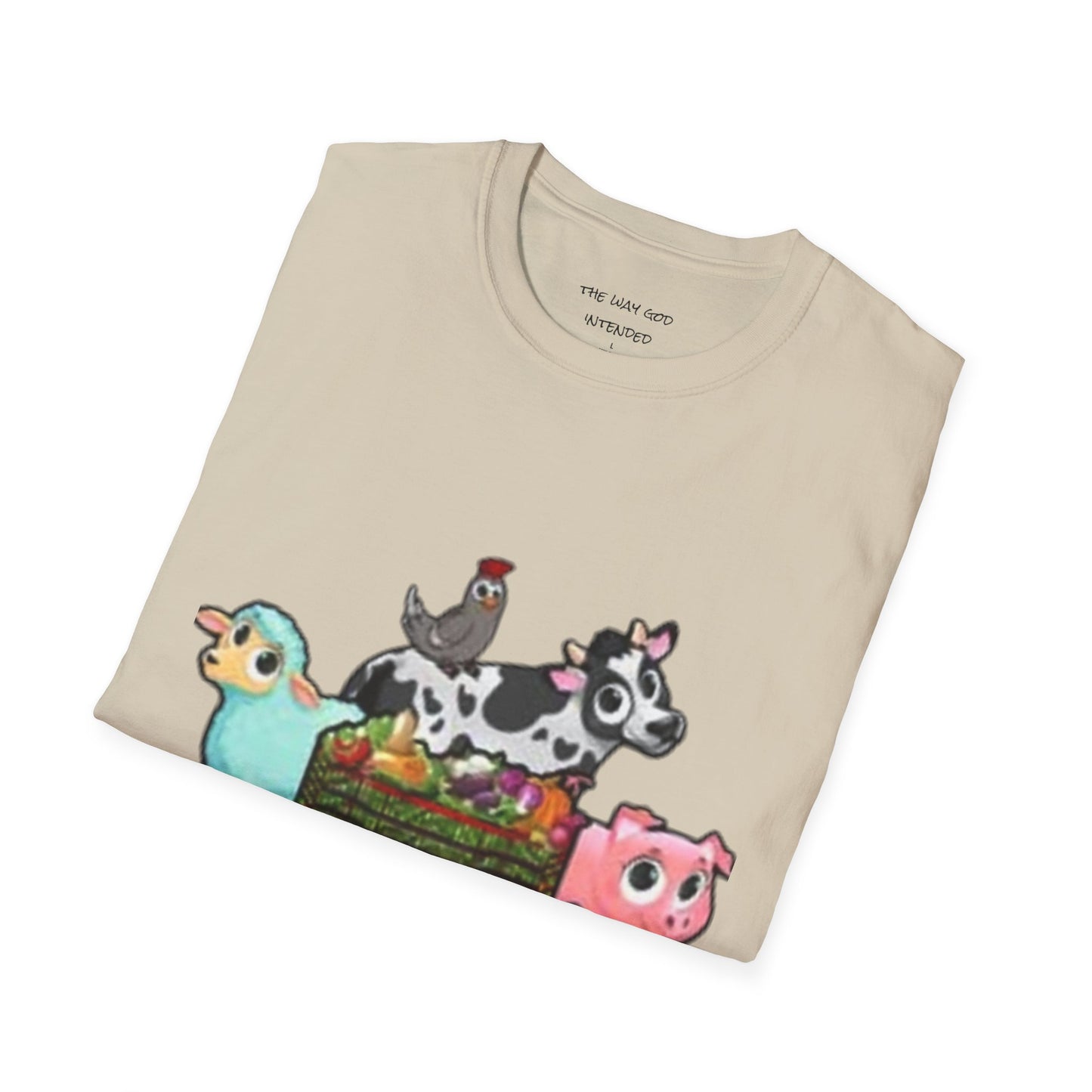 Unisex Graphic T-Shirt, Lil Patch of Heaven Shirt, Farm Theme Gift, Fun Farmhouse Apparel