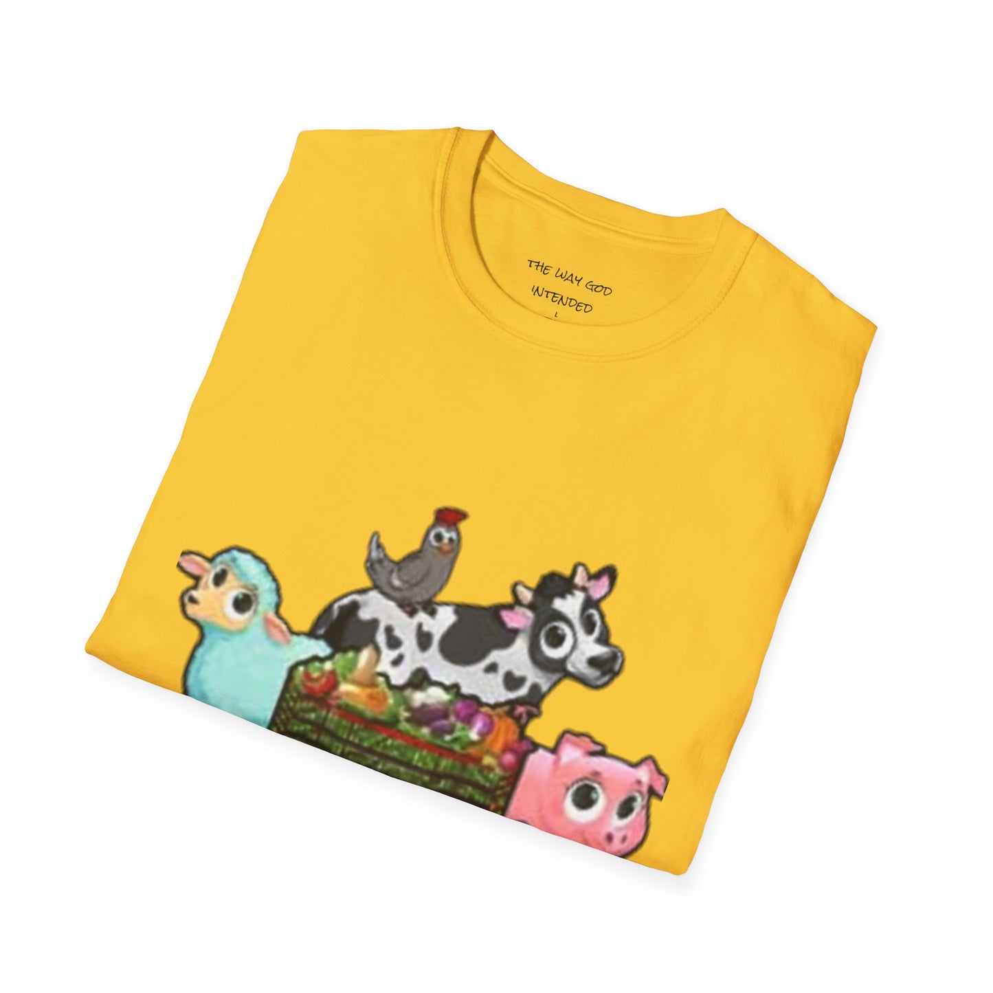Unisex Graphic T-Shirt, Lil Patch of Heaven Shirt, Farm Theme Gift, Fun Farmhouse Apparel