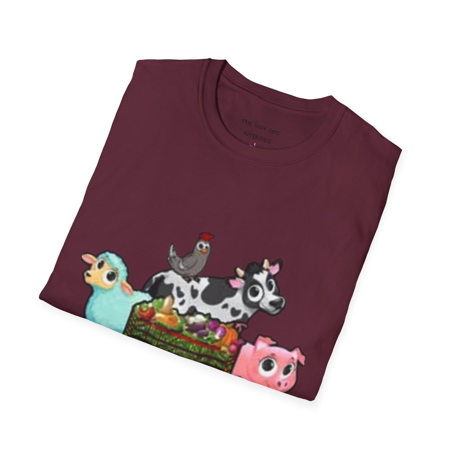 Unisex Graphic T-Shirt, Lil Patch of Heaven Shirt, Farm Theme Gift, Fun Farmhouse Apparel
