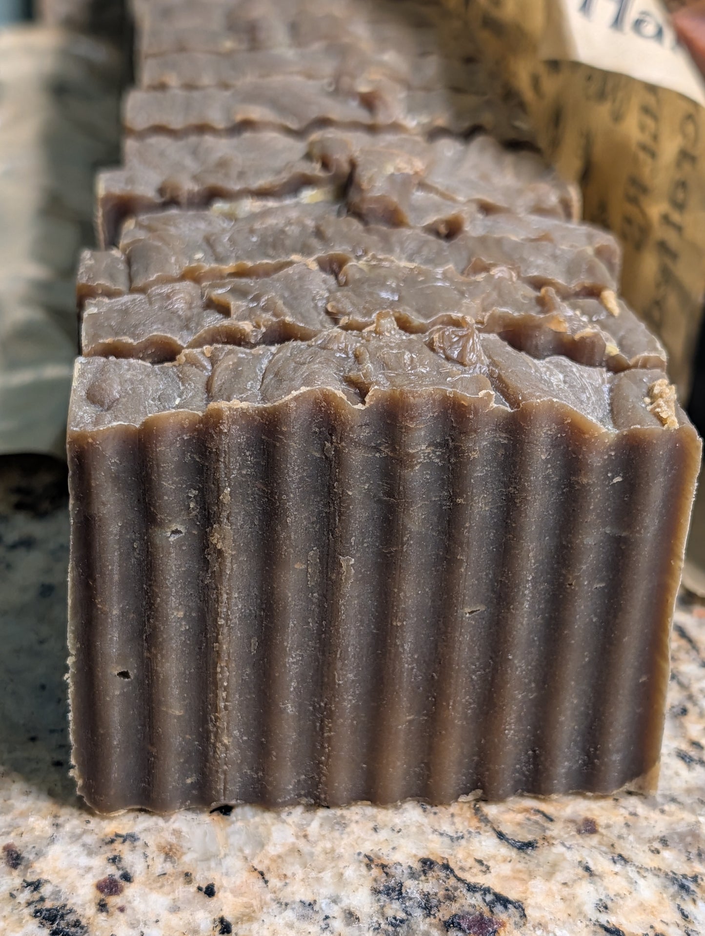 Artesian Herbal Soaps - AVOCADO OIL, OLIVE OIL, COCONUT OIL, PORK LARD - Neroli ESSENTIAL OIL- with Bamboo Holder & Sisal Scrub BagORGANIC - Color GREEN-FREE SHIPPING