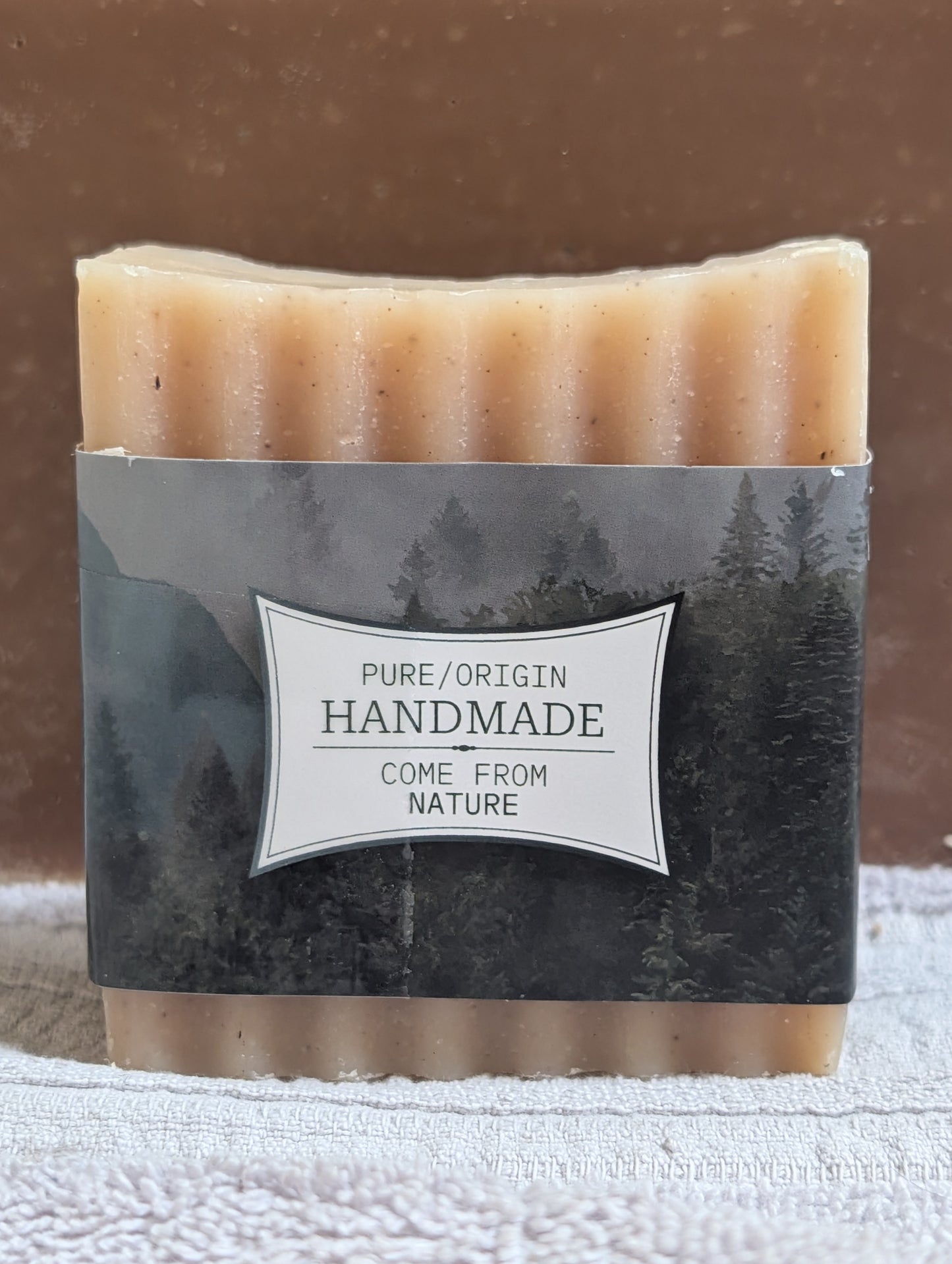 Artesian Herbal Soaps - PORK LARD- For Skin Issues- -with Bamboo Holder & Sisal Scrub Bag -BERGAMOT & GRAPEFRUIT ESSENTIAL OIL- ORGANIC - Color OFF WHITE -FREE SHIPPING