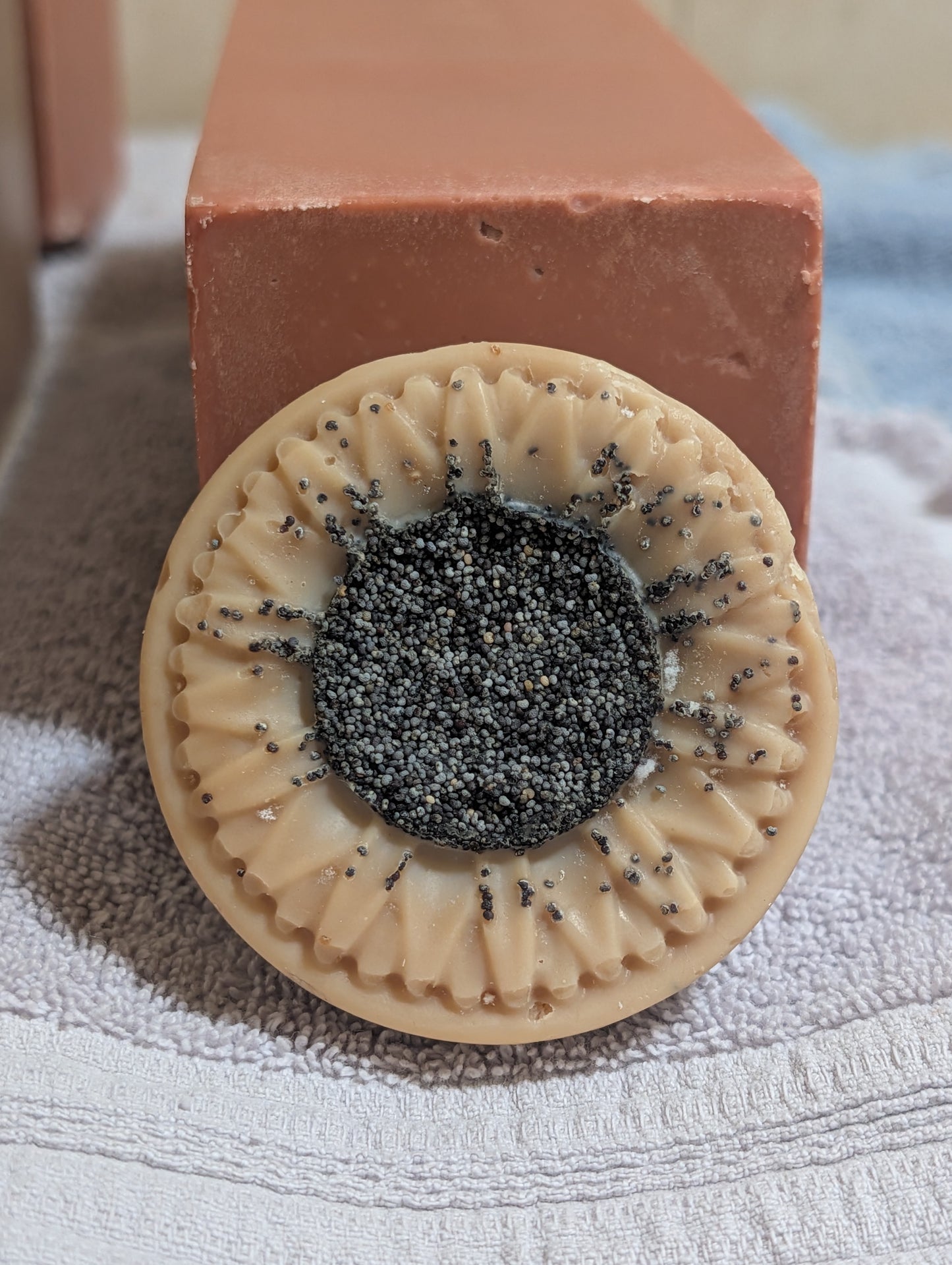 Artesian Herbal Soaps -  2 pk BEEF TALLOW- For Skin Issues- -with Bamboo Holder & Sisal Scrub Bag -VANILLA ESSENTIAL OIL- ORGANIC - Color off WHITE -FREE SHIPPING