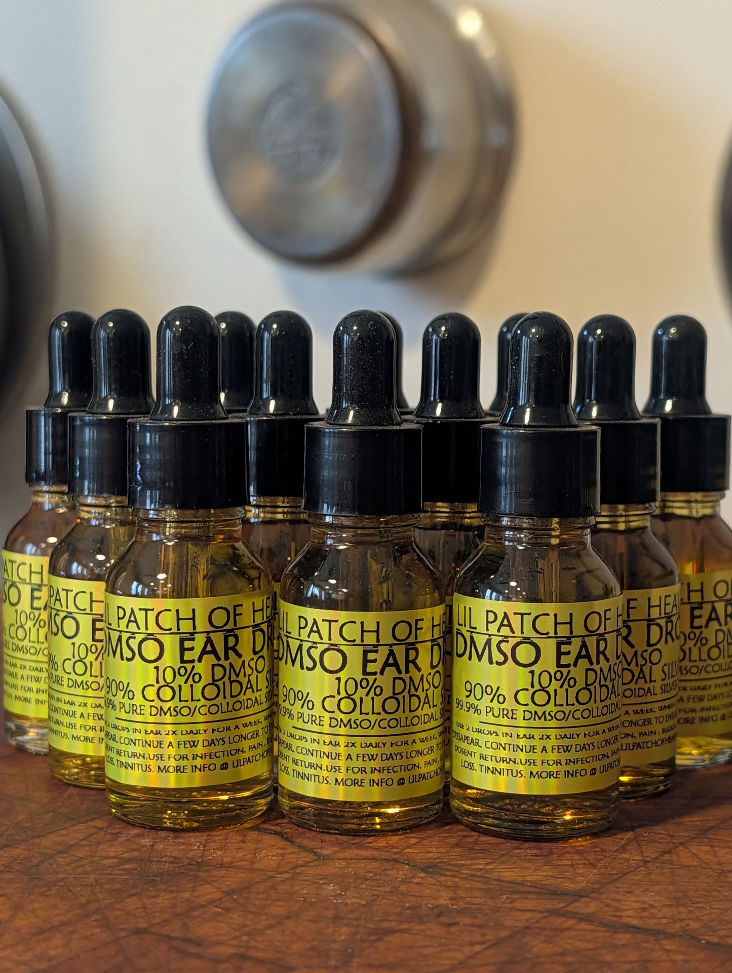 Natural ear drops for tinnitus and ear infection relief"