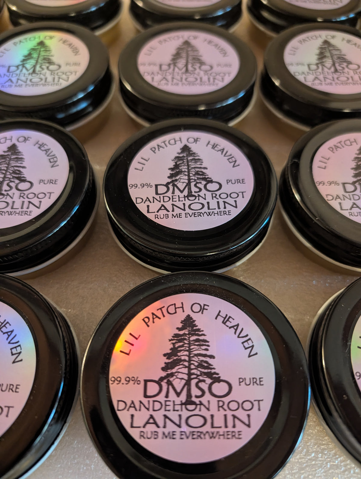 Medicinal PURE DMSO infused with Dandelion Root Emulsified in PURE LANOLIN in Glass - 70% DMSO 30% LANOLIN - 4 Oz SHIPS FREE