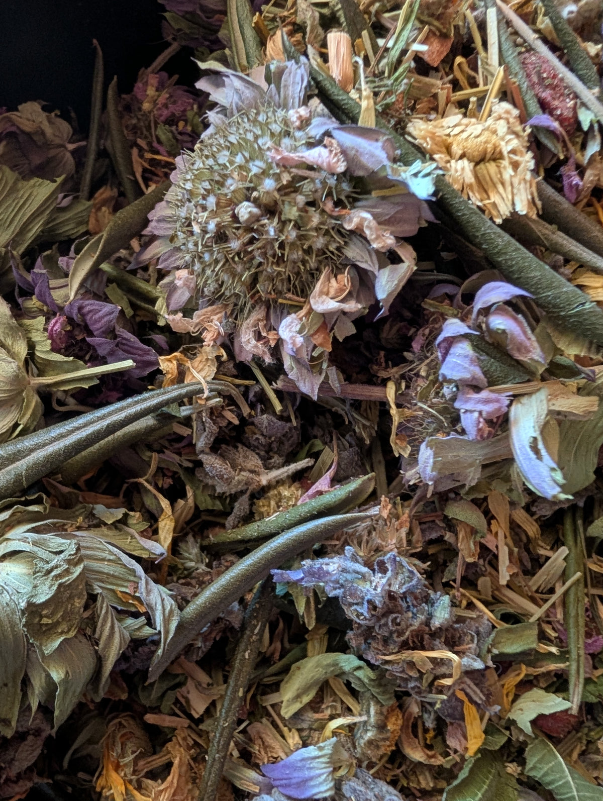 PowerHouse Medicinal Tea-4.4 oz ORGANIC- Olive Leaf,Lemon Verbena, Mexican Oregano ,Bee Balm, Lavender ,Skullcap, Lemongrass, White Pine Bark, Goji Berry, Lemon Rind, California Poppy, Calendula, Chrysanthemum-FREE SHIP